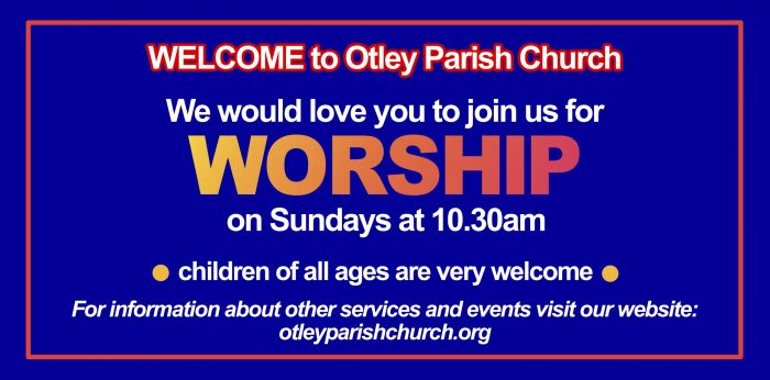 Join us for Worship on Sundays