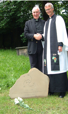 Irish Potato Famine Memorial Stone Dedication